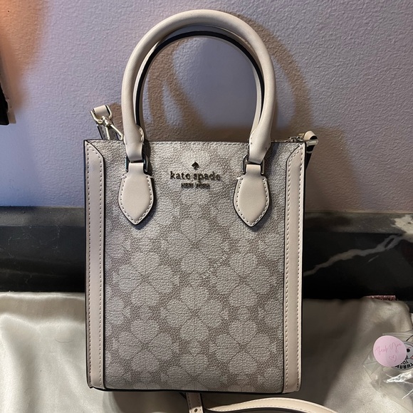 kate spade Handbags - kate spade Small Crossbody Tote in Light Pink and Cream